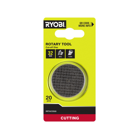 Ryobi 32mm Cutting Disc for Rotary Tools - 20 Pack