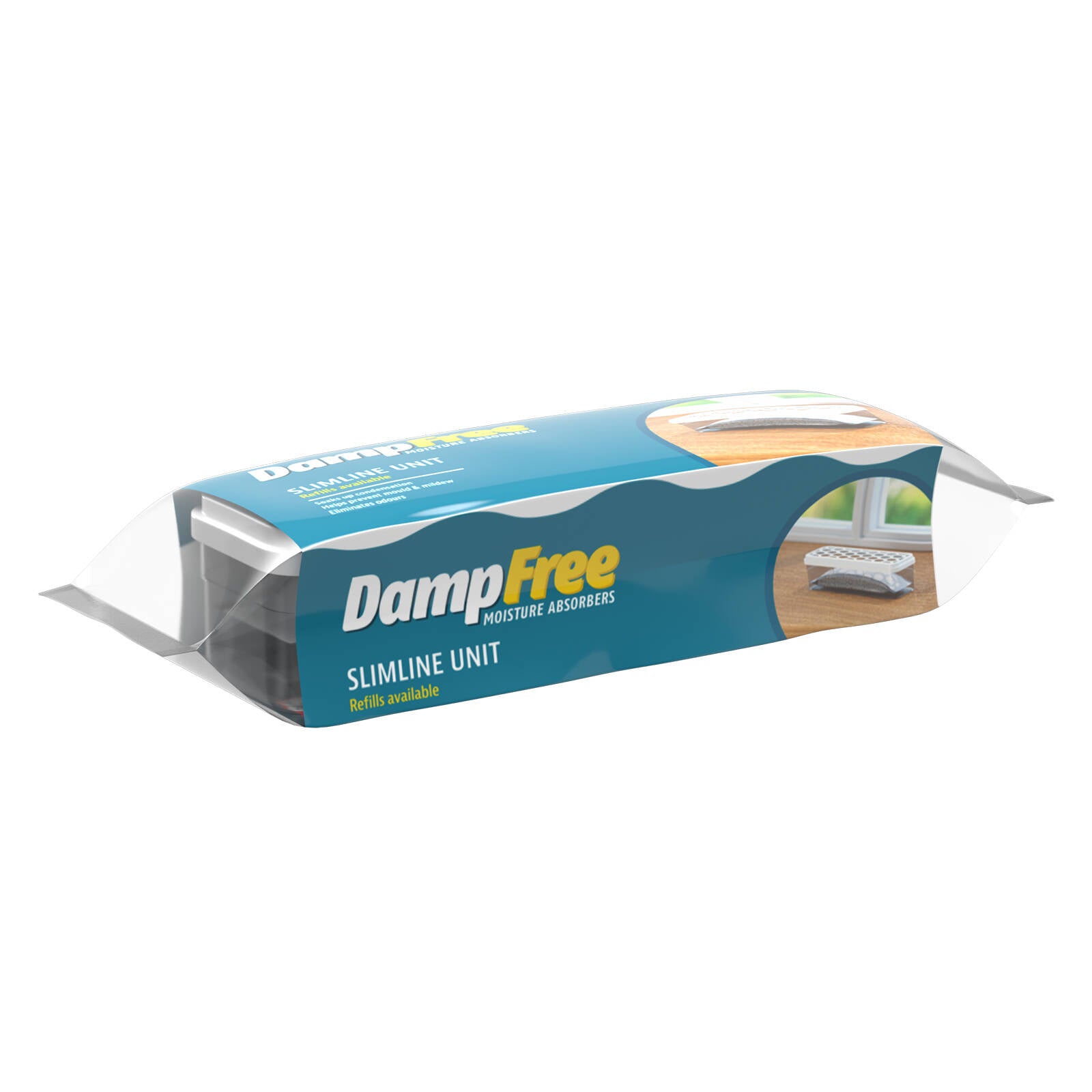 DampFree 350ml Calcium Chloride Slimline Moisture Absorber Unit