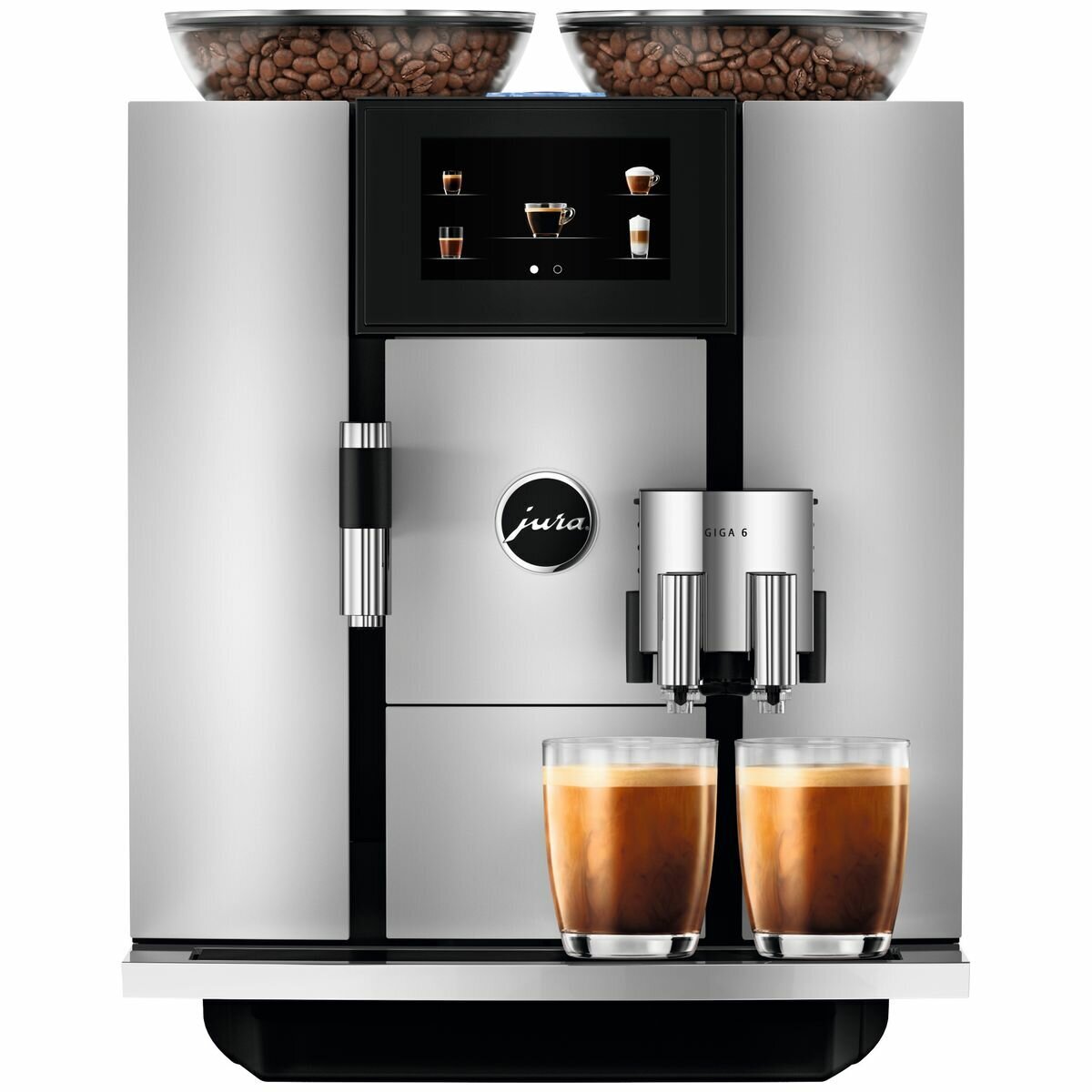 Jura Giga 6 automatic coffee machine - twin ceramic disc grinders - 4.3-inch touchscreen - 15357
