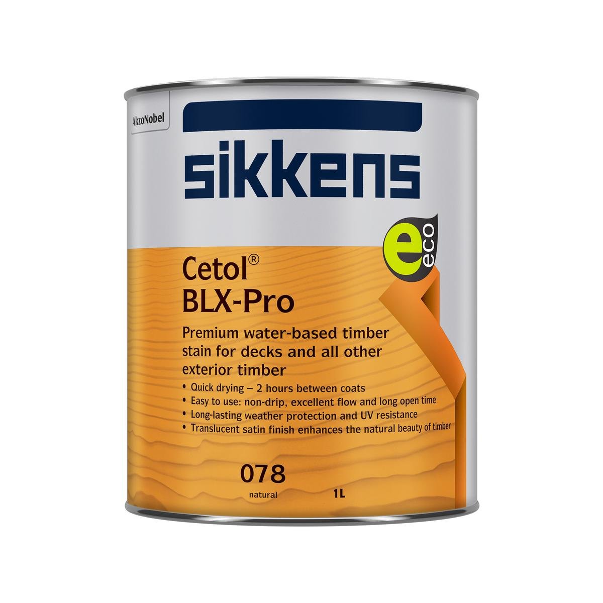 Sikkens Cetol BLX-Pro Timber Finish 1L Natural, Water-Based UV Resistant