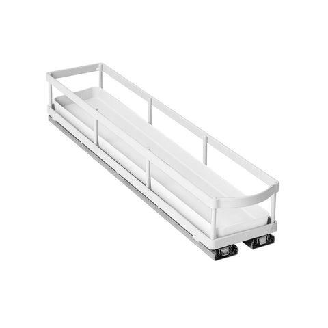 EzyStorage Förma 2-Tier Pull Out Drawer - 100 x 500mm - White - Smooth Sliding - SuperSaverAU - view 1