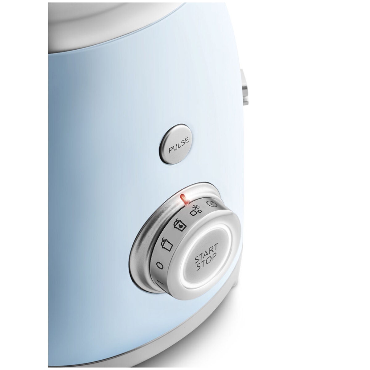 Smeg 50s Style Retro Bench Blender 1.5L - Pastel Blue - 800W Motor, 4 Preset Programs - BLF03PBAU