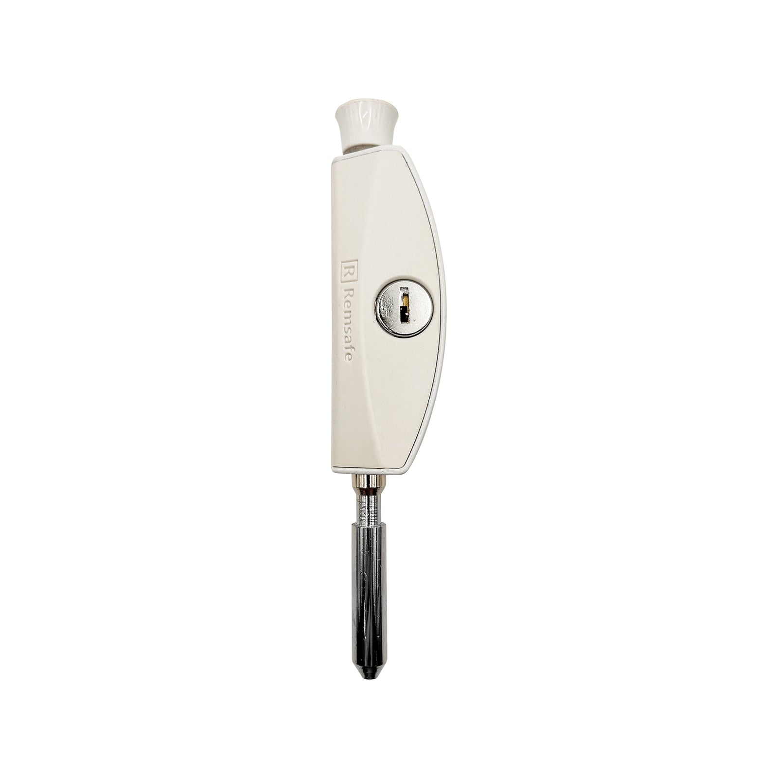 Remsafe White Powder Coated Steel Lockable Patio Bolt Window & Door