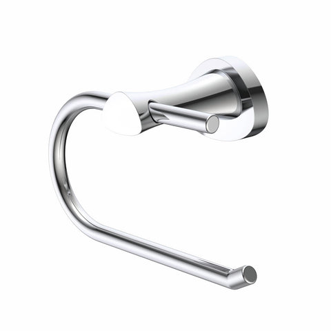 Caroma Acacia Toilet Roll Holder - Polished Chrome Brass Wall Mounted