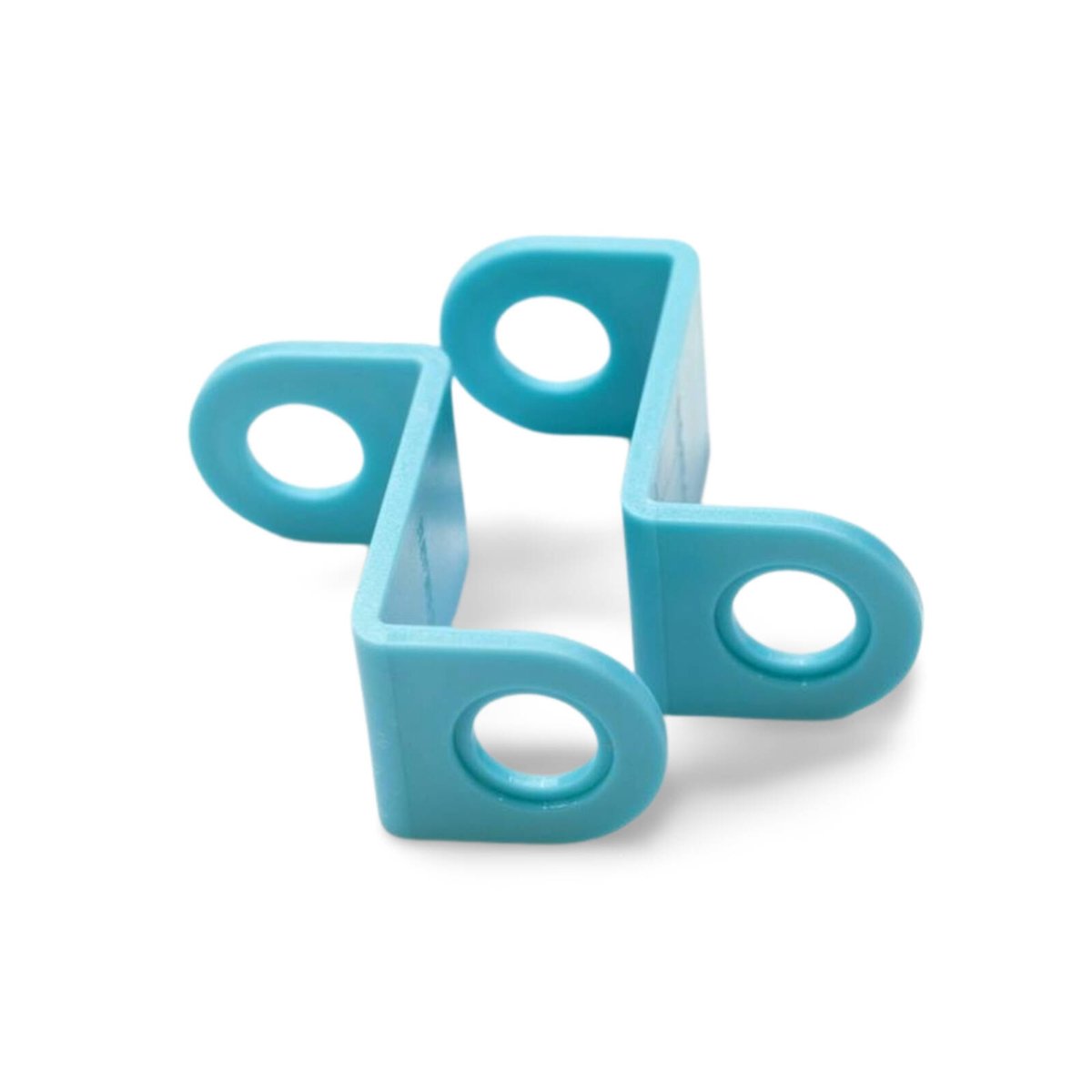 I-Create Step Brackets, 4 Piece Blue for Multi-Level Builds