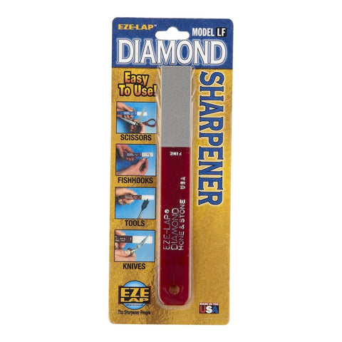 Eze Lap Diamond Fine Hone Sharpener 600-Grit 20mm x 150mm Red - SuperSaverAU - view 1