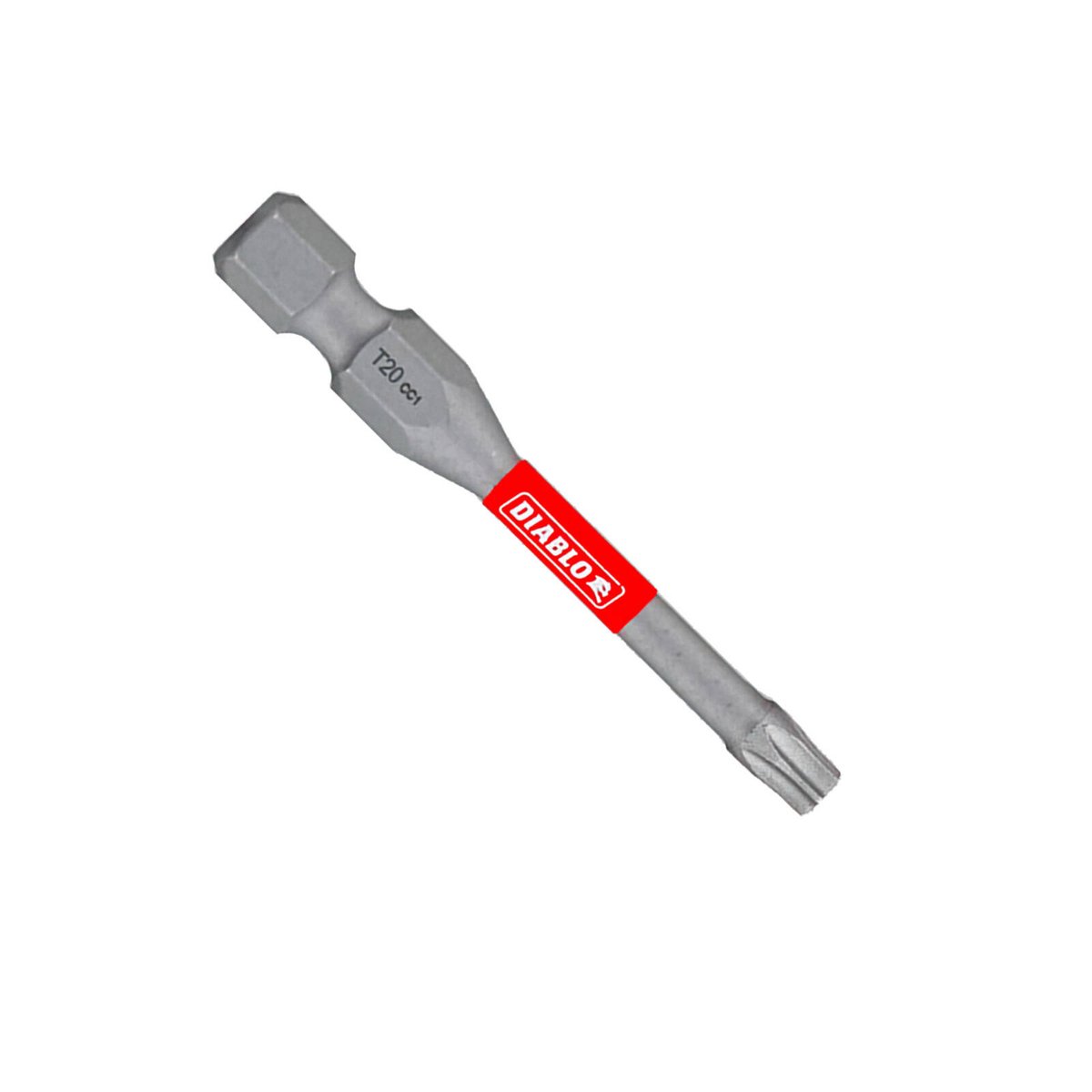 Diablo T20 Torx 2" Impact Power Drive Bits - 5 Pack