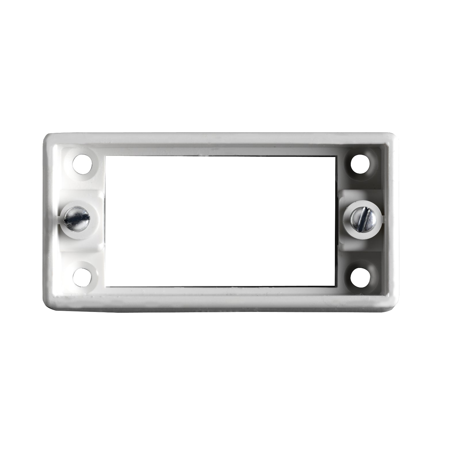 HPM Architrave Switch Mounting Block White CD141WE
