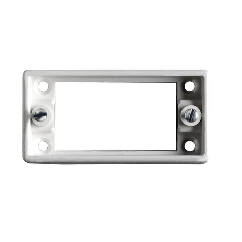 HPM Architrave Switch Mounting Block White CD141WE