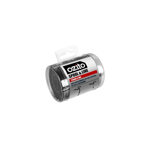 Ozito 1.5mm x 4m Replacement Spool and Line, 3 Pack, Pre-Wound LTLS-3PC