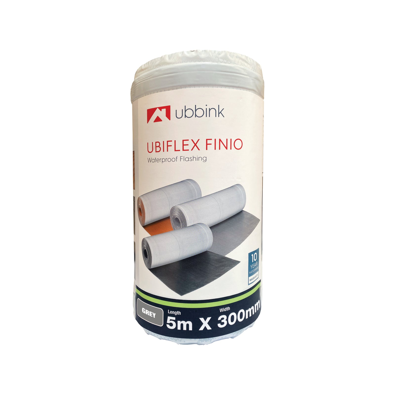 CAgroup 300mm x 5m Grey Ubiflex Finio Flashing