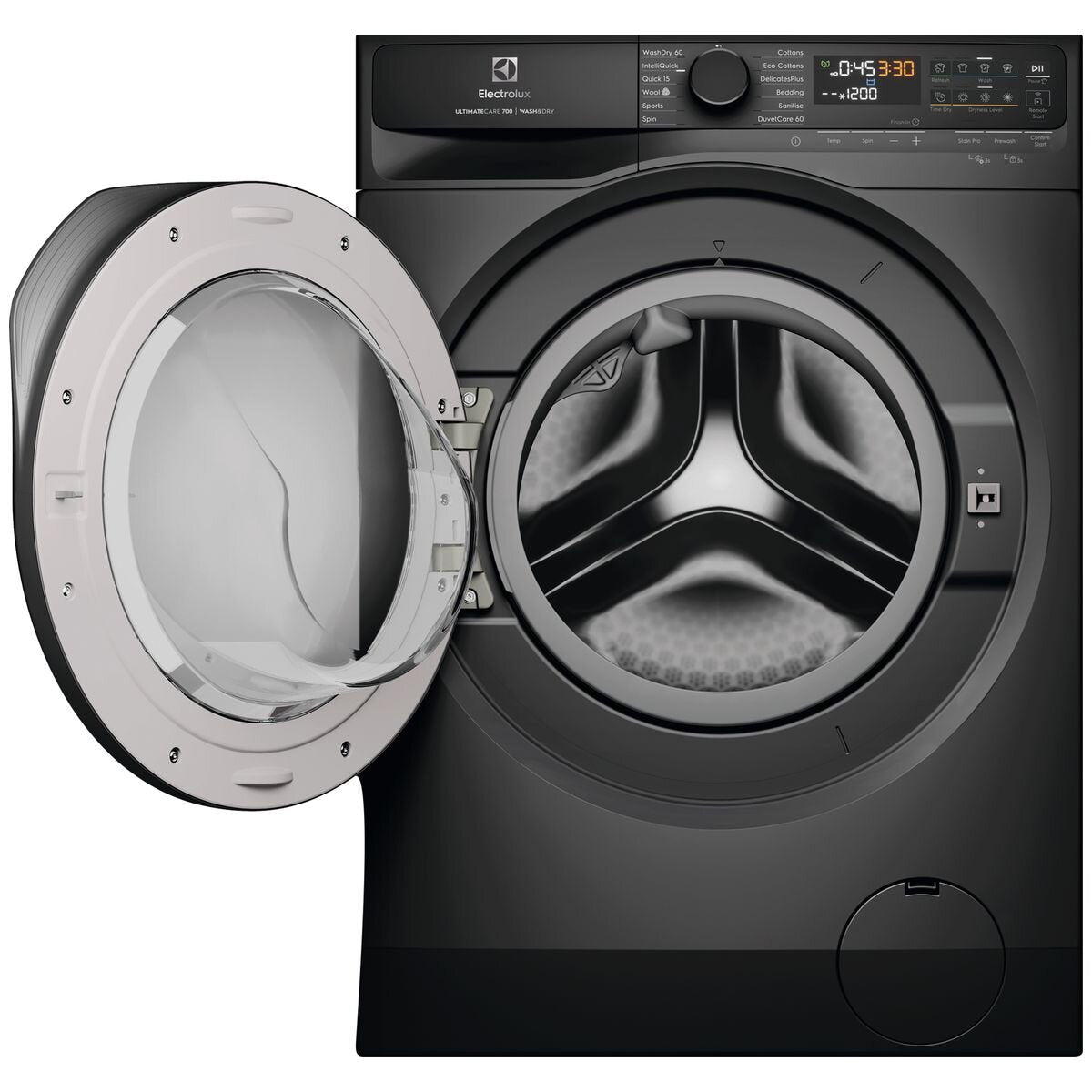 Electrolux 700 Series 10kg/6kg Washer Dryer Combo - Dark Onyx, Sanitise, SensorWash - EWW1043R7SCS