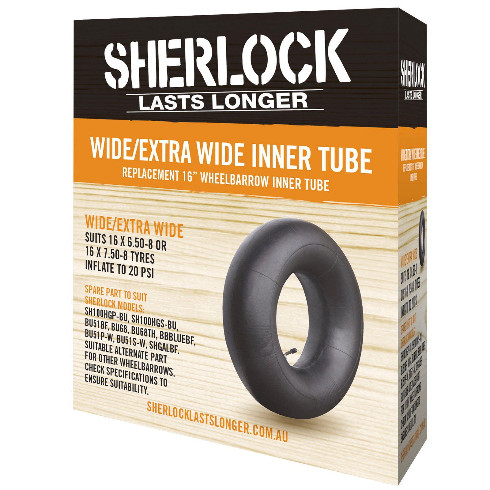 Sherlock Wide / Extra Wide Wheelbarrow Tube