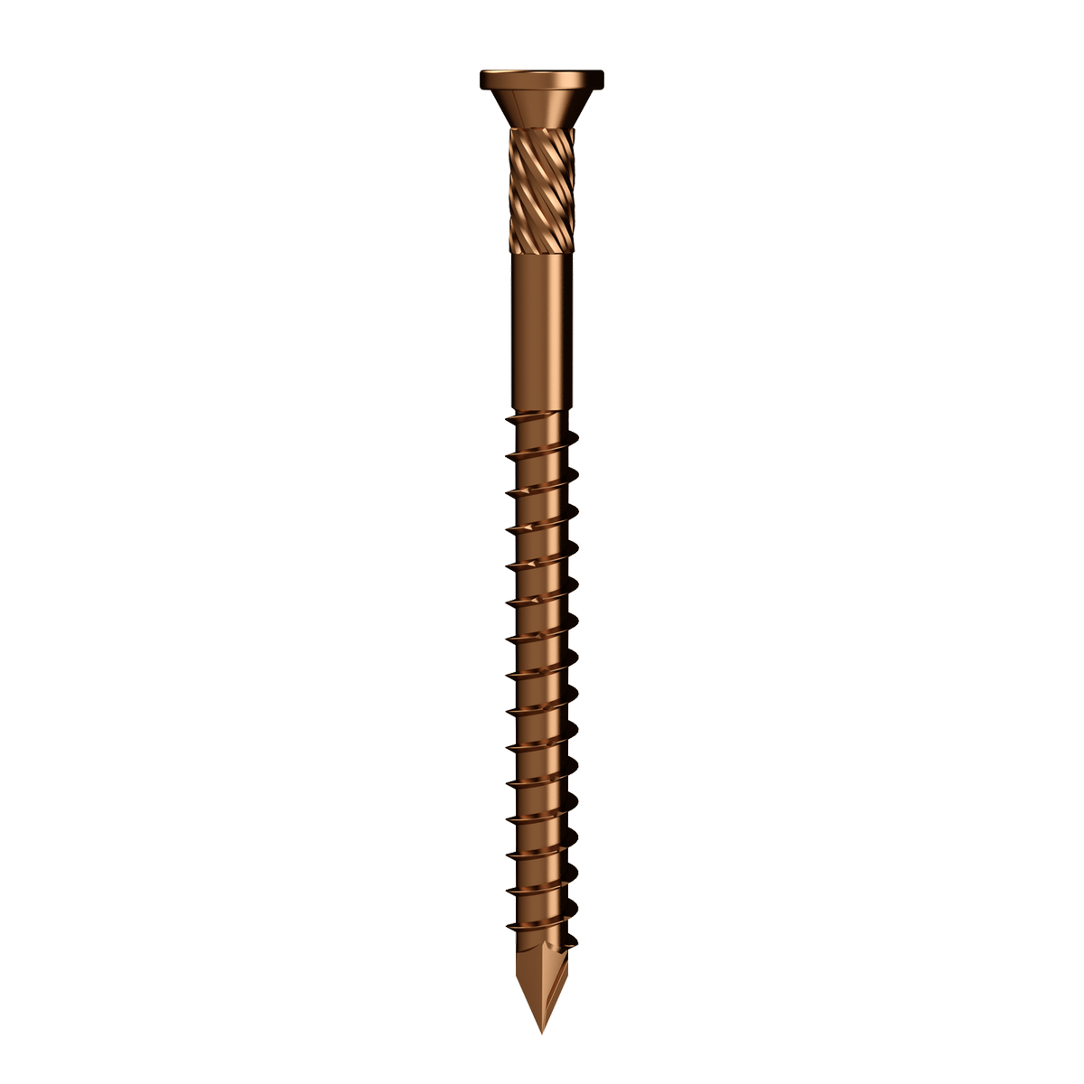 Bremick Ultrafast Decking Screw - 10g x 50mm - Stainless Steel 304 Bronze - 500 Pack - T20 Truss Head - Smooth Installation - SuperSaverAU - view 3