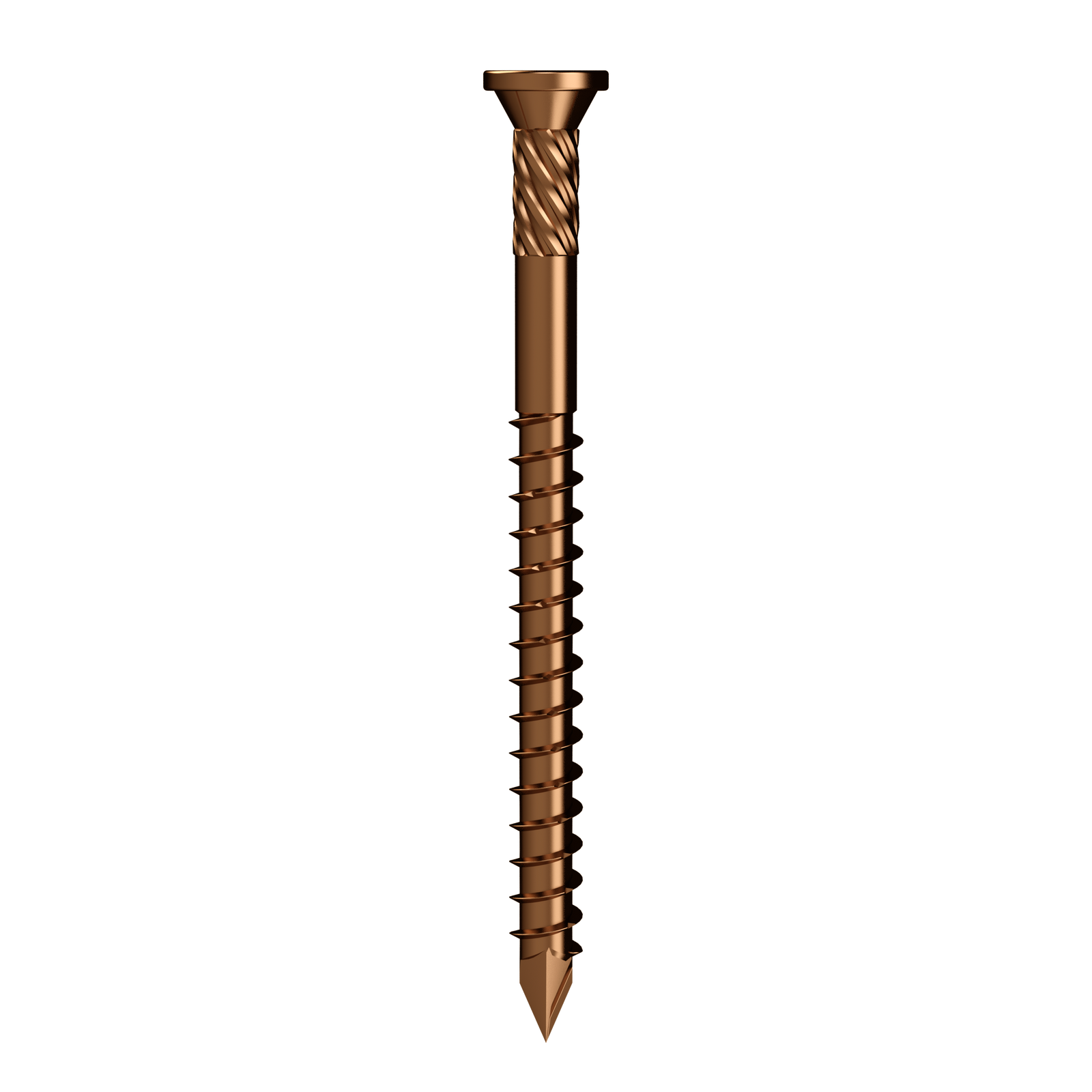 Bremick UltraFast 10g x 50mm 304 Stainless Bronze T20 Truss Head Decking Screw 500 Pack