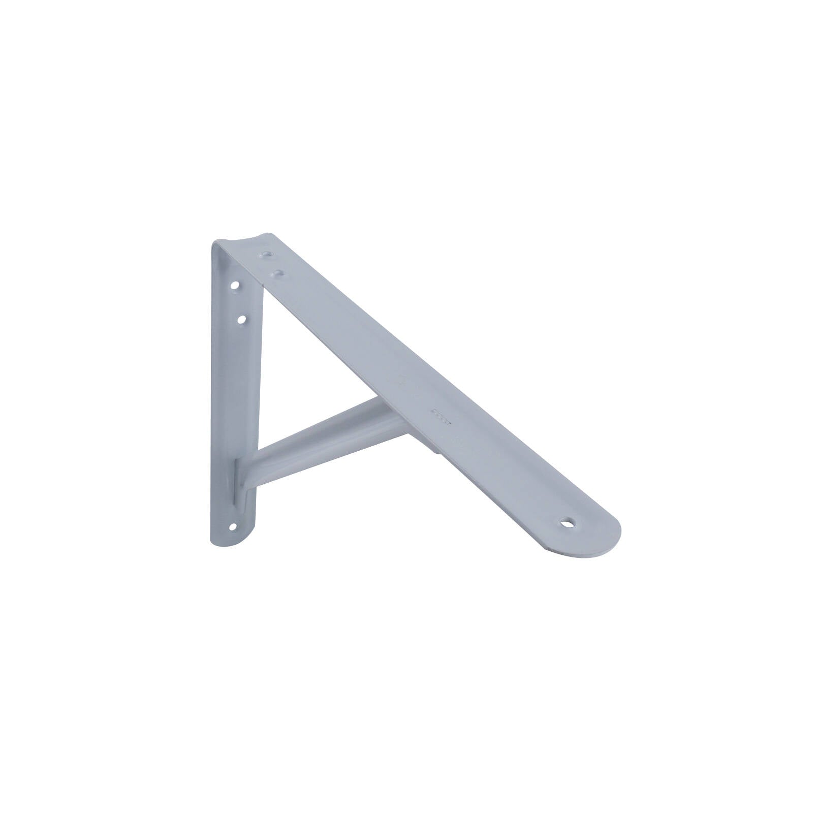 Carinya 250 x 200mm White Light Stayed Bracket, Powder Coated Steel, Multi-Orientation Wall Mount