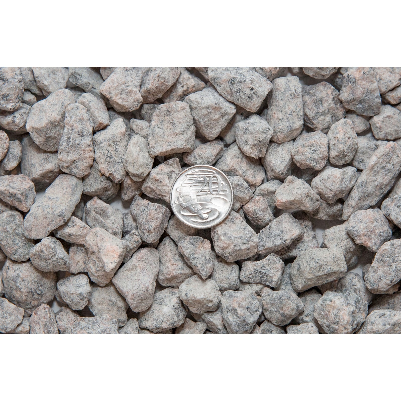 Ki-Carma 20kg 20mm Salt and Pepper Decorative Stones, Garden Pebbles