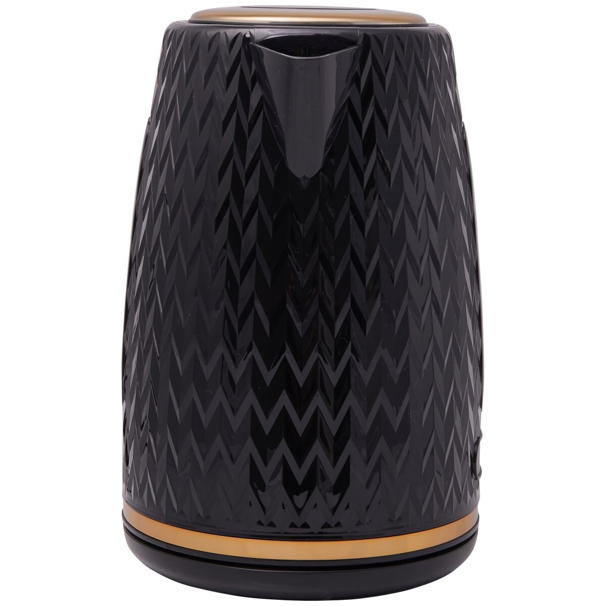 Westinghouse Kettle and Toaster Pack - 1.7L Kettle - 4 Slice Toaster - Black with Gold Trim - WHKTPK13KG