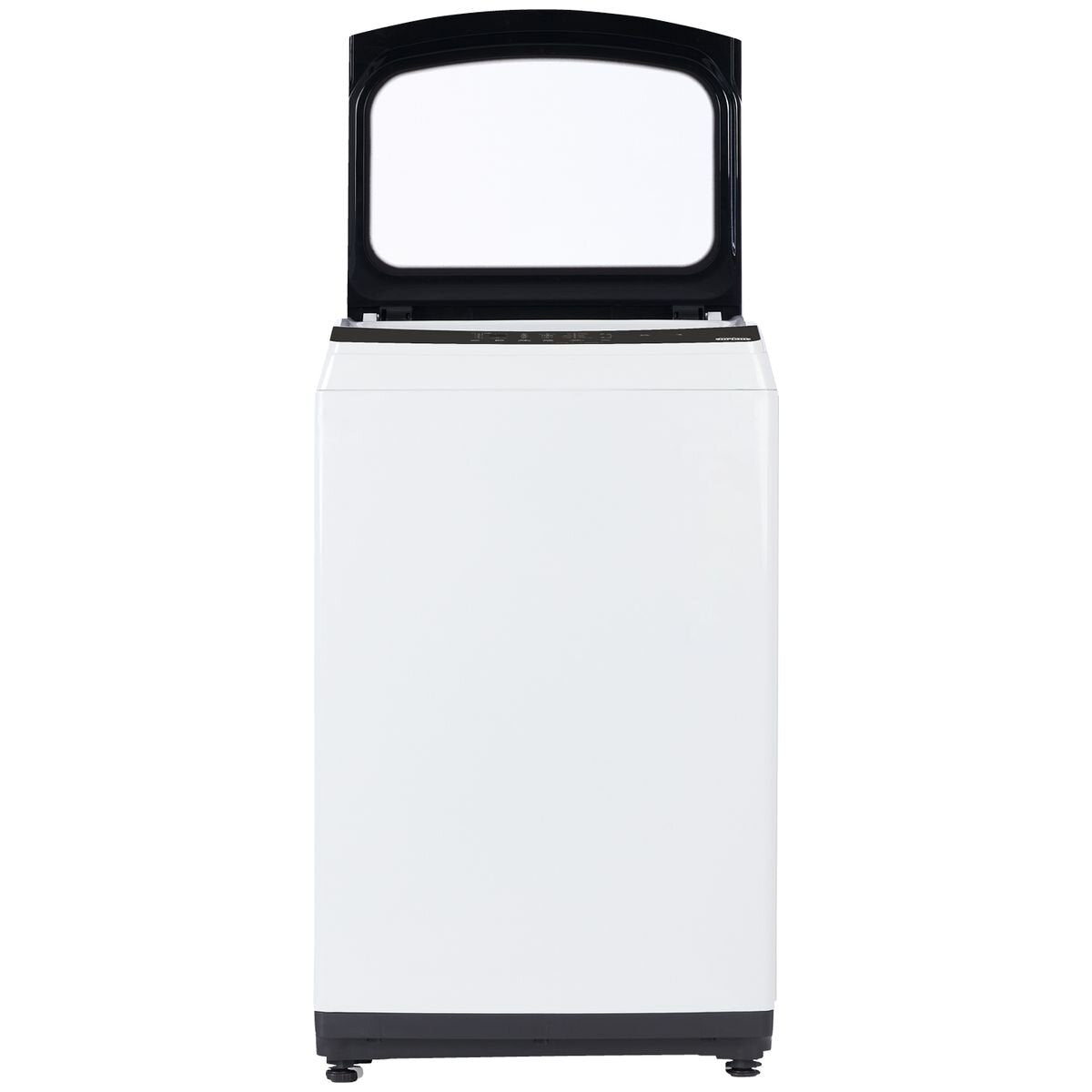 Mykin 7kg Top Load Washing Machine - White, Turbo Clean, Fuzzy Logic, Soft-Close Glass Lid - MTLW72B