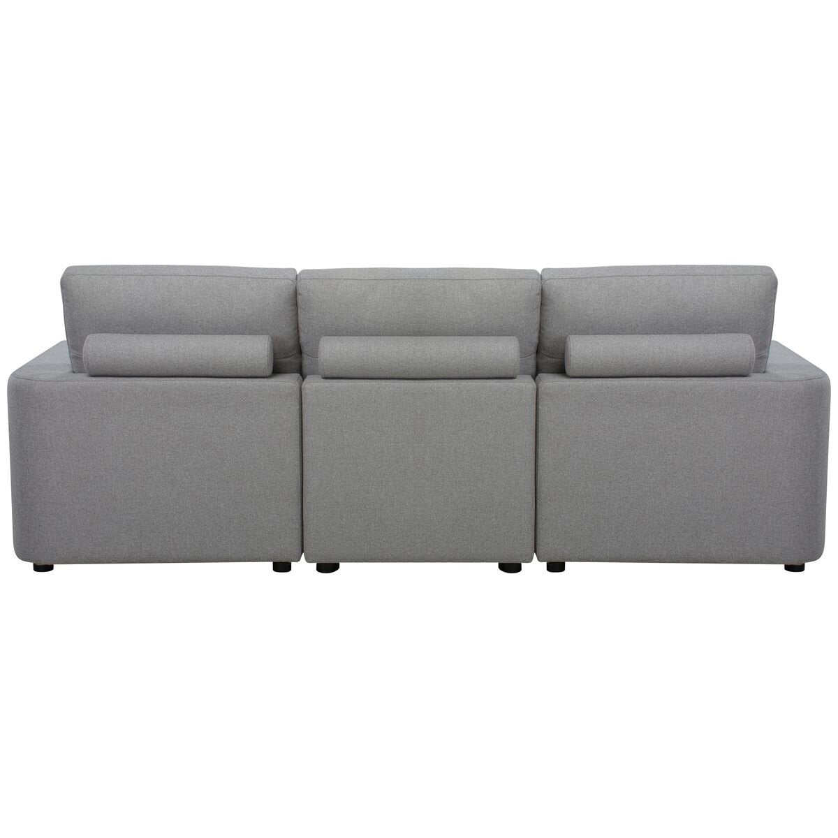 Ostro Furniture Athena 3 seater sofa - wide arm design with soft stitch detailing and foam seating - 27006000