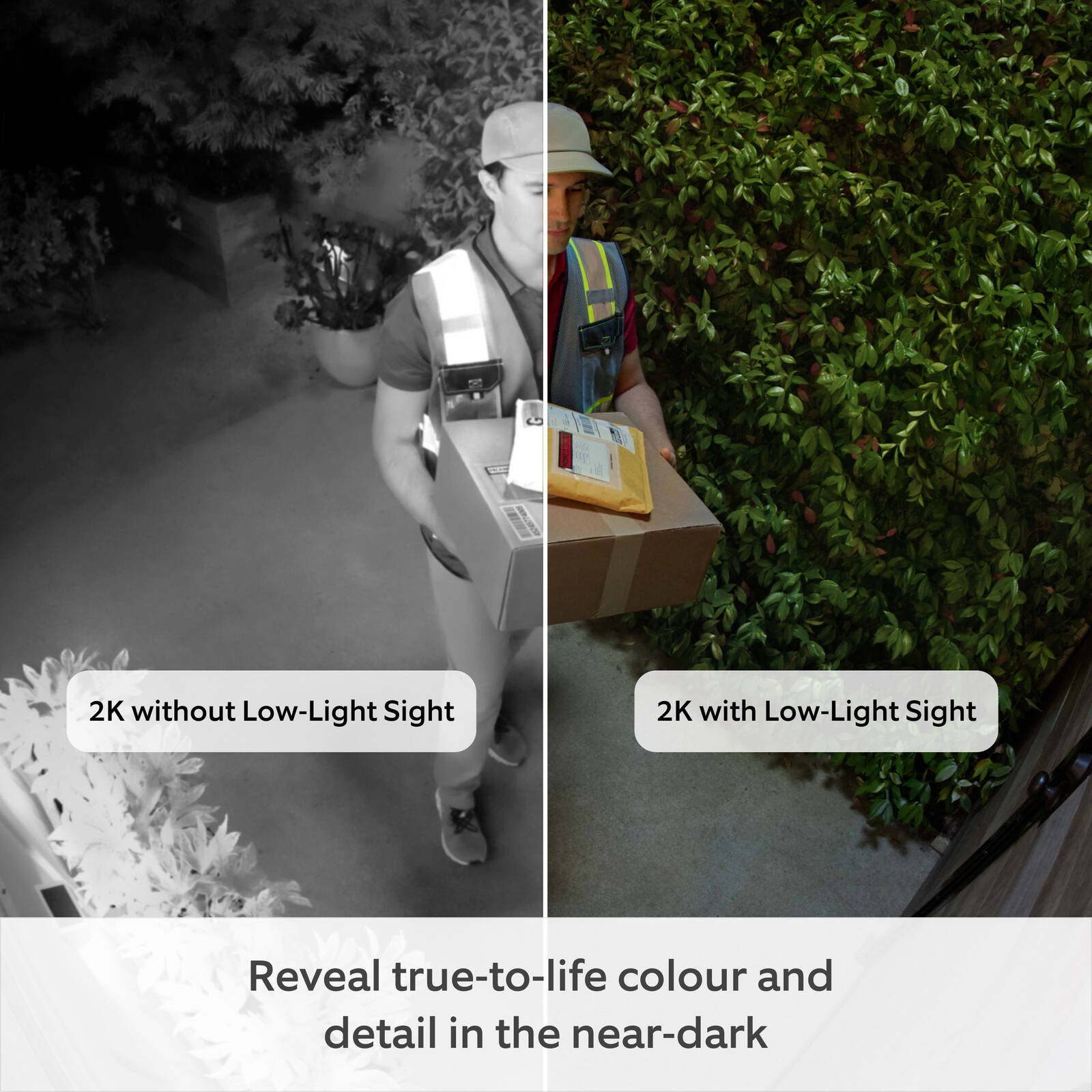 Ring Outdoor Camera Plus 2K Battery Wireless Security Camera, Black