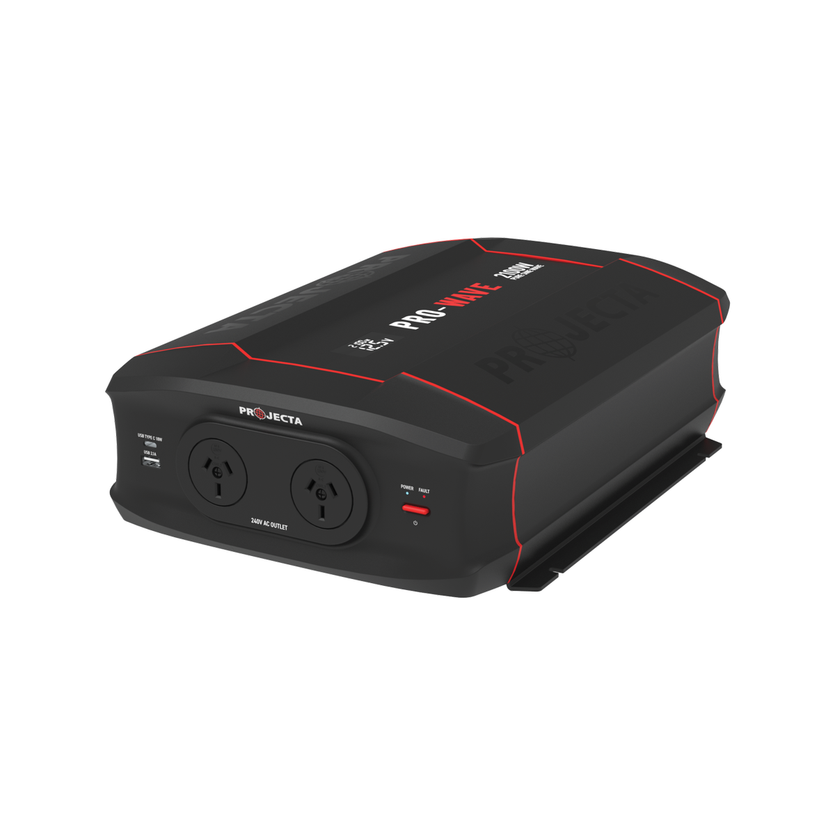 Projecta 12V 2100W Pure Sine Wave Inverter PW2100 Black
