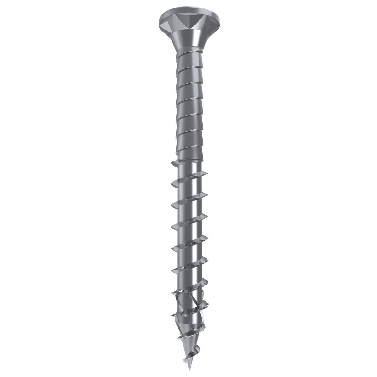Bremick 10g x 50mm 304 Stainless Steel Spiral Rib T25 Decking Screw - 500 Pack