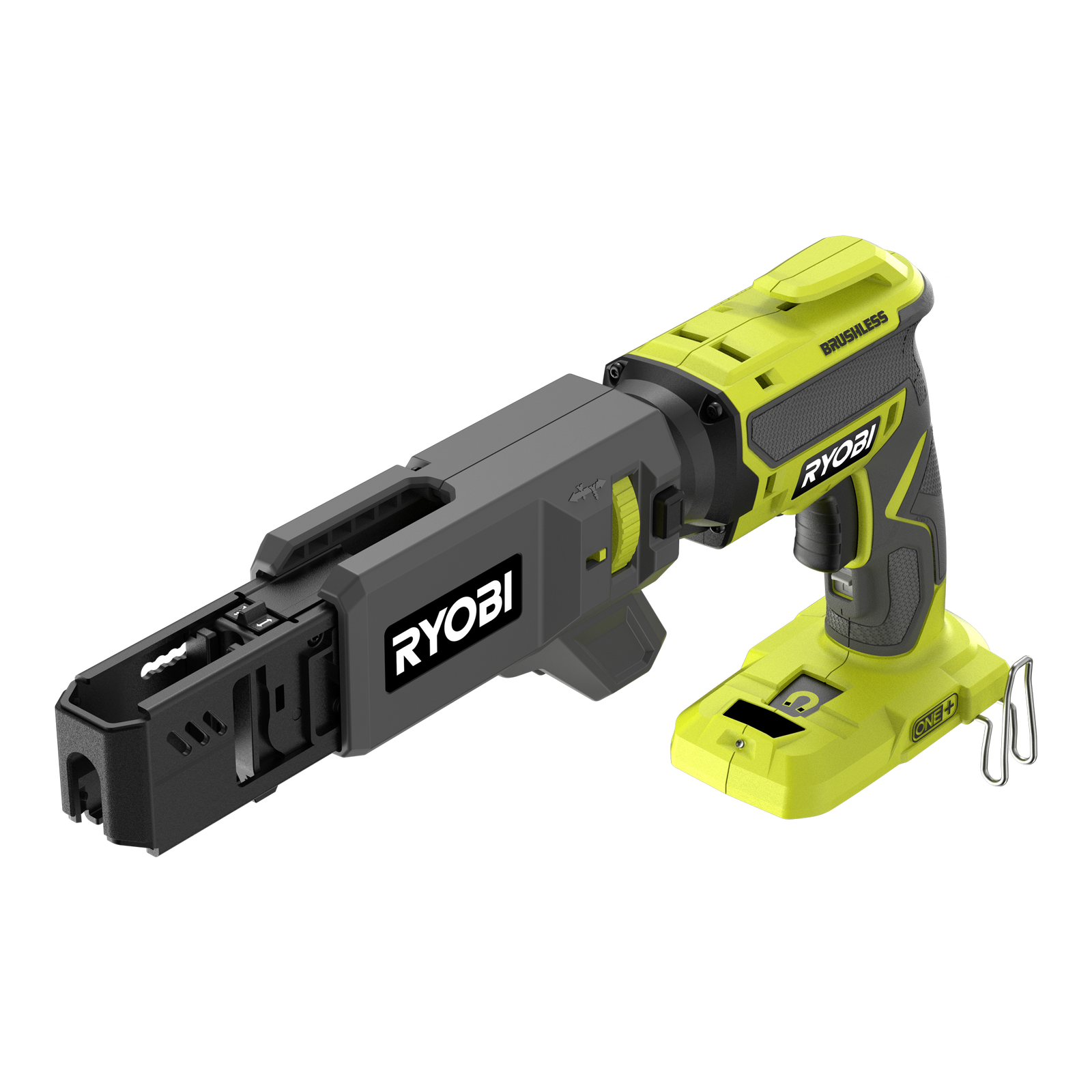 Ryobi 18V ONE+ Brushless Collated Screwdriver, Cordless Tool Only, R18CSDBL0