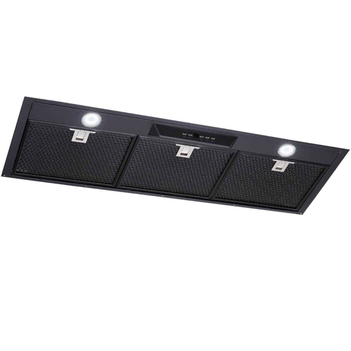 Schweigen 90cm Undermount Rangehood - Matte Black, 3200m³/h Isodrive SE Motor, Soft-Touch - UM1170-9SBSEPAK