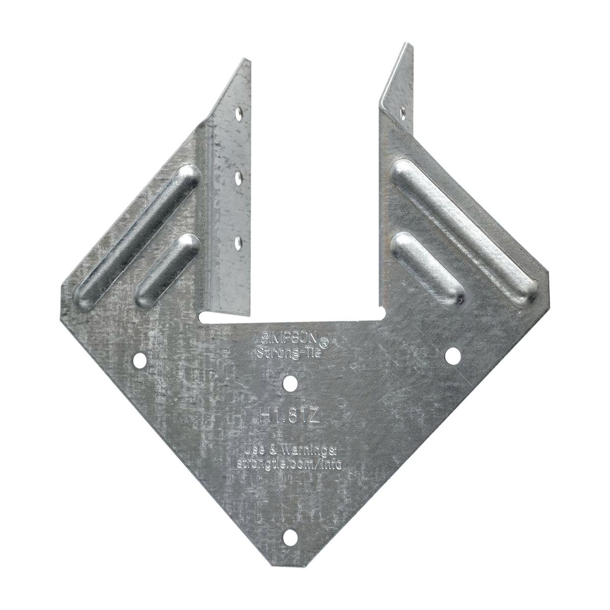 Simpson Strong Tie Hurricane Tie - 135 x 135 x 21mm - 50 Pack - Grey - SuperSaverAU - view 1