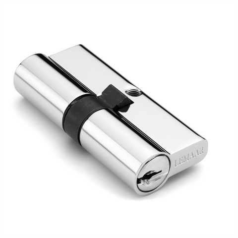 Lemaar Cylinder Lock - 70mm - Satin Chrome - Easy To Install - SuperSaverAU - view 1