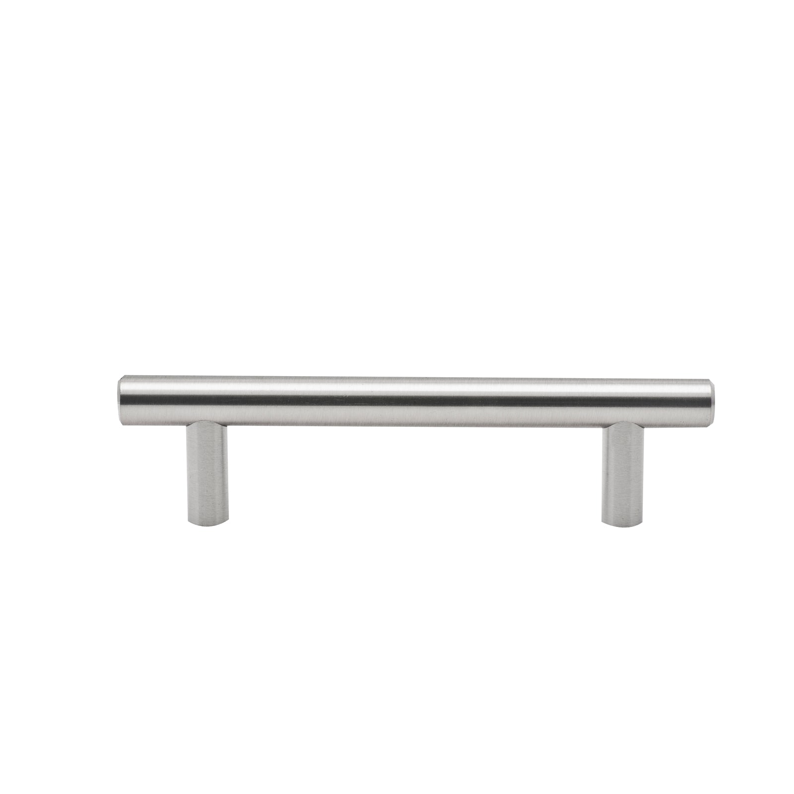 Ikonic 128mm Brushed Nickel Cupboard T-Handle - 10 Pack, Kitchen & Cabinet