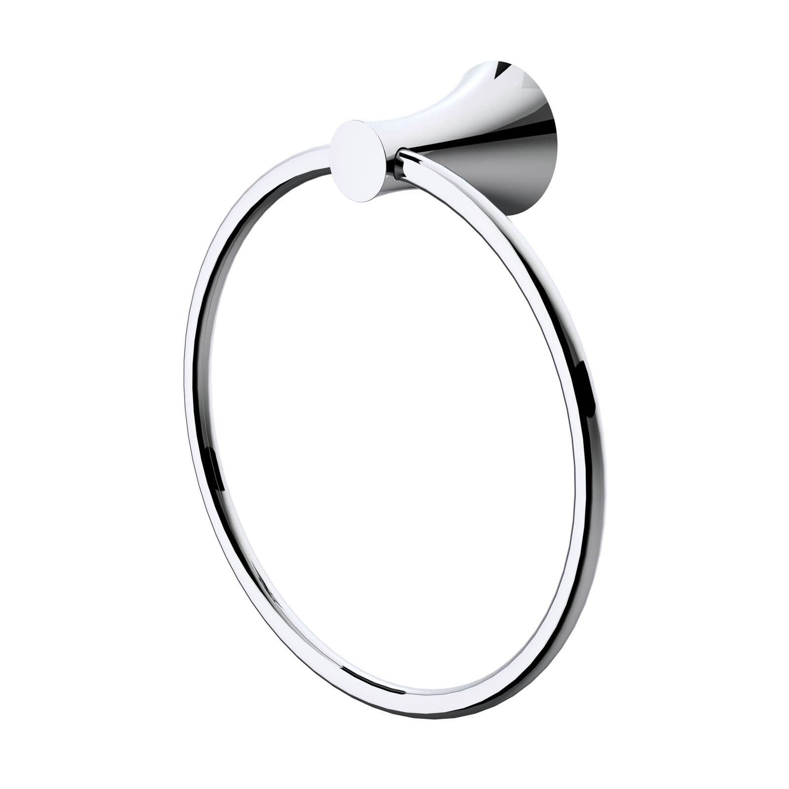 Caroma Elegance Towel Ring Polished Chrome Brass