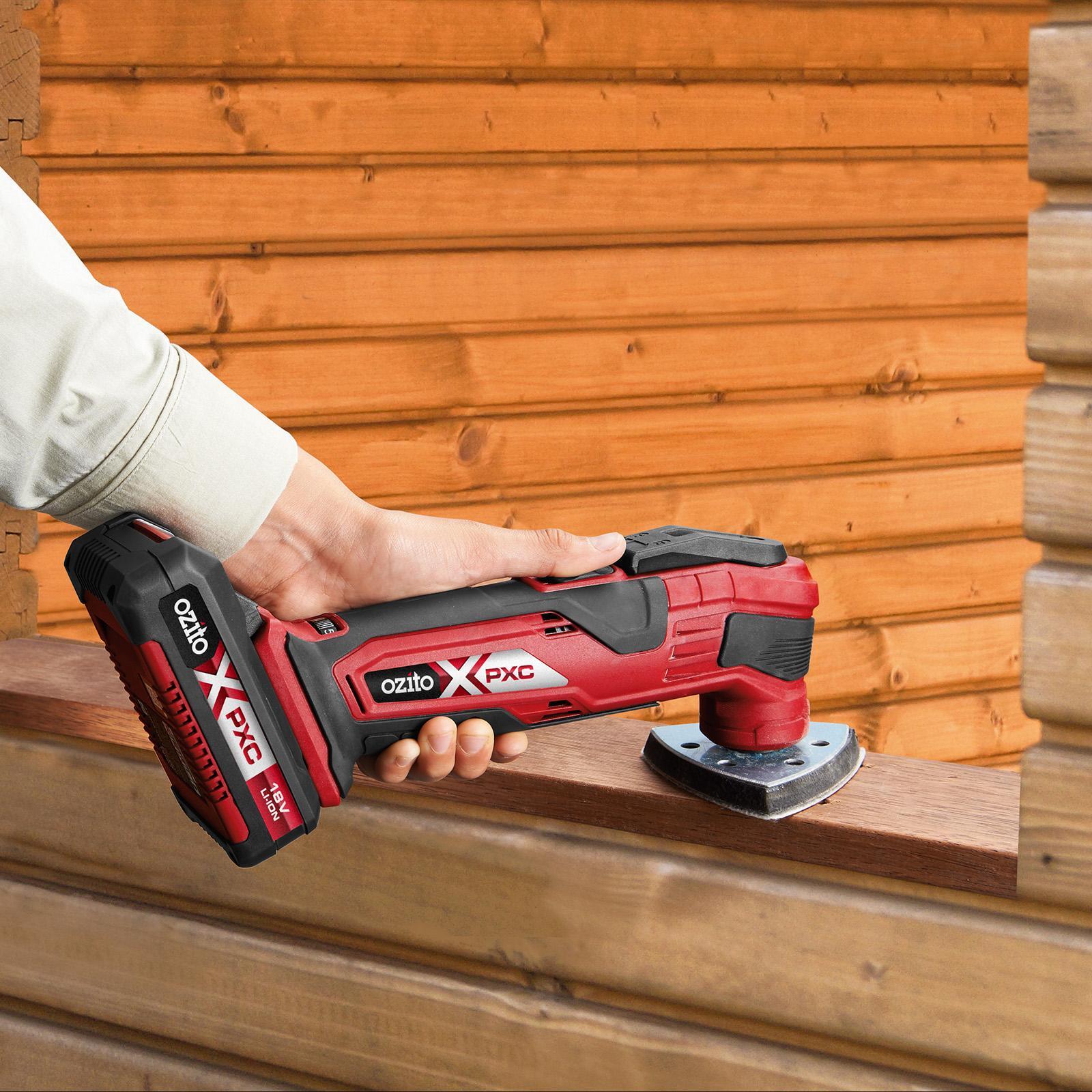 Ozito PXC 18V Cordless Multi Function Tool - Skin Only (PXMFTS-018)