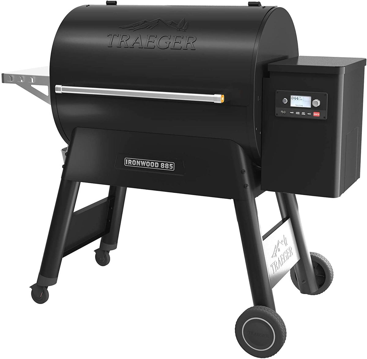 Traeger Wood Pellet Grill - D2 Direct Drive Technology, Downdraft Exhaust, Black - TFB89BLFC
