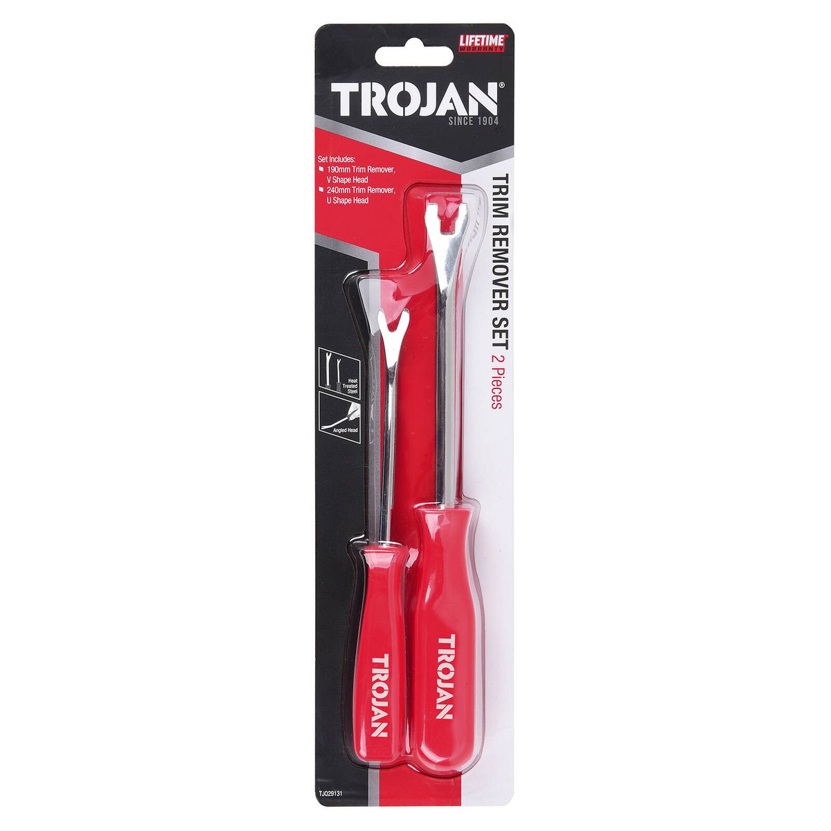Trojan Steel V and U Shape Trim Removal Set - 2 Pack