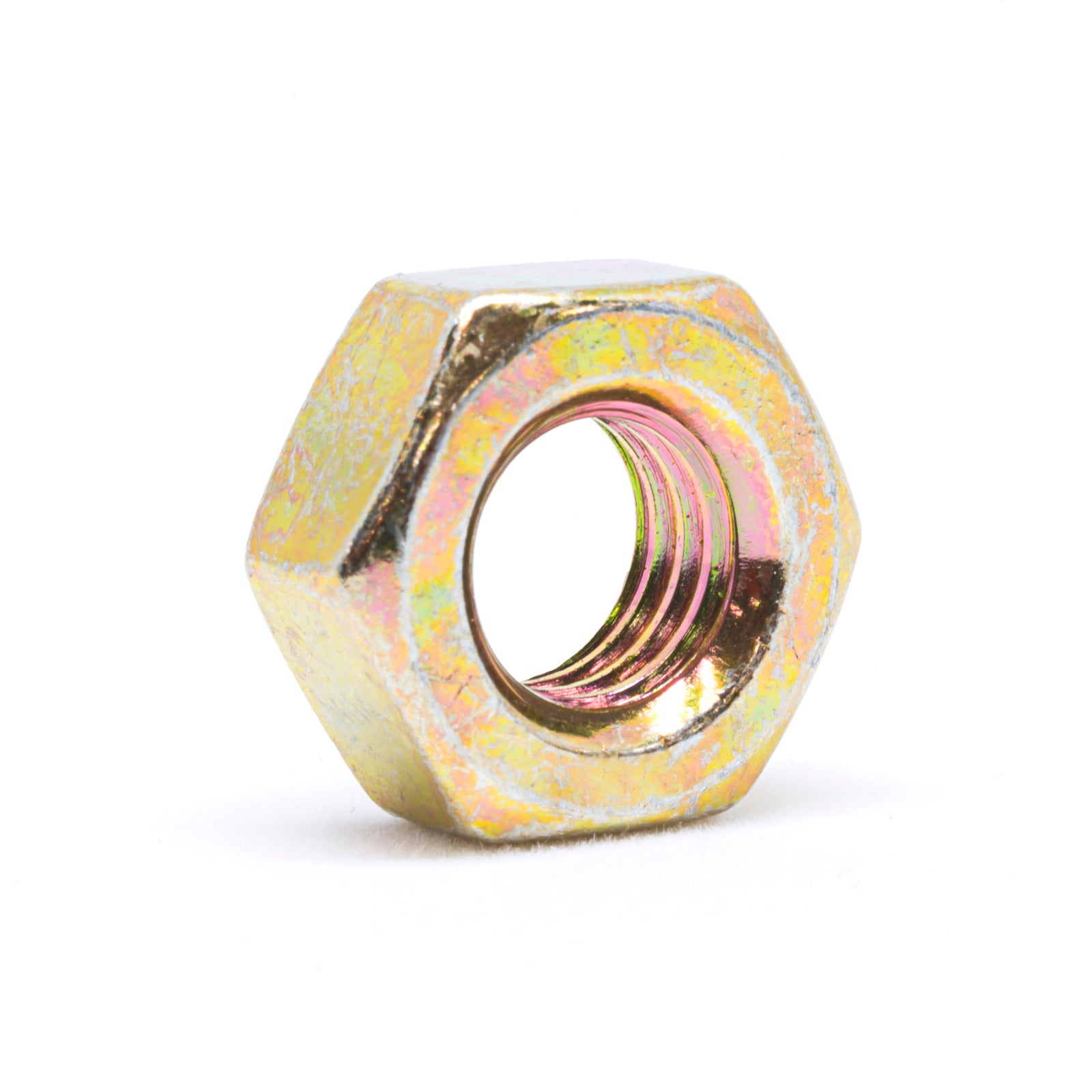 Pinnacle M10 Yellow Zinc Hi-Tensile Hex Nuts - 4 Pack