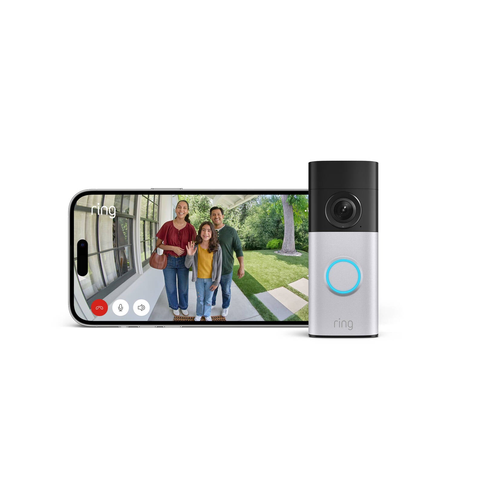 Ring Wired Video Doorbell Plus (2nd Gen) 2K Hardwired (B0F9CTJLFS)