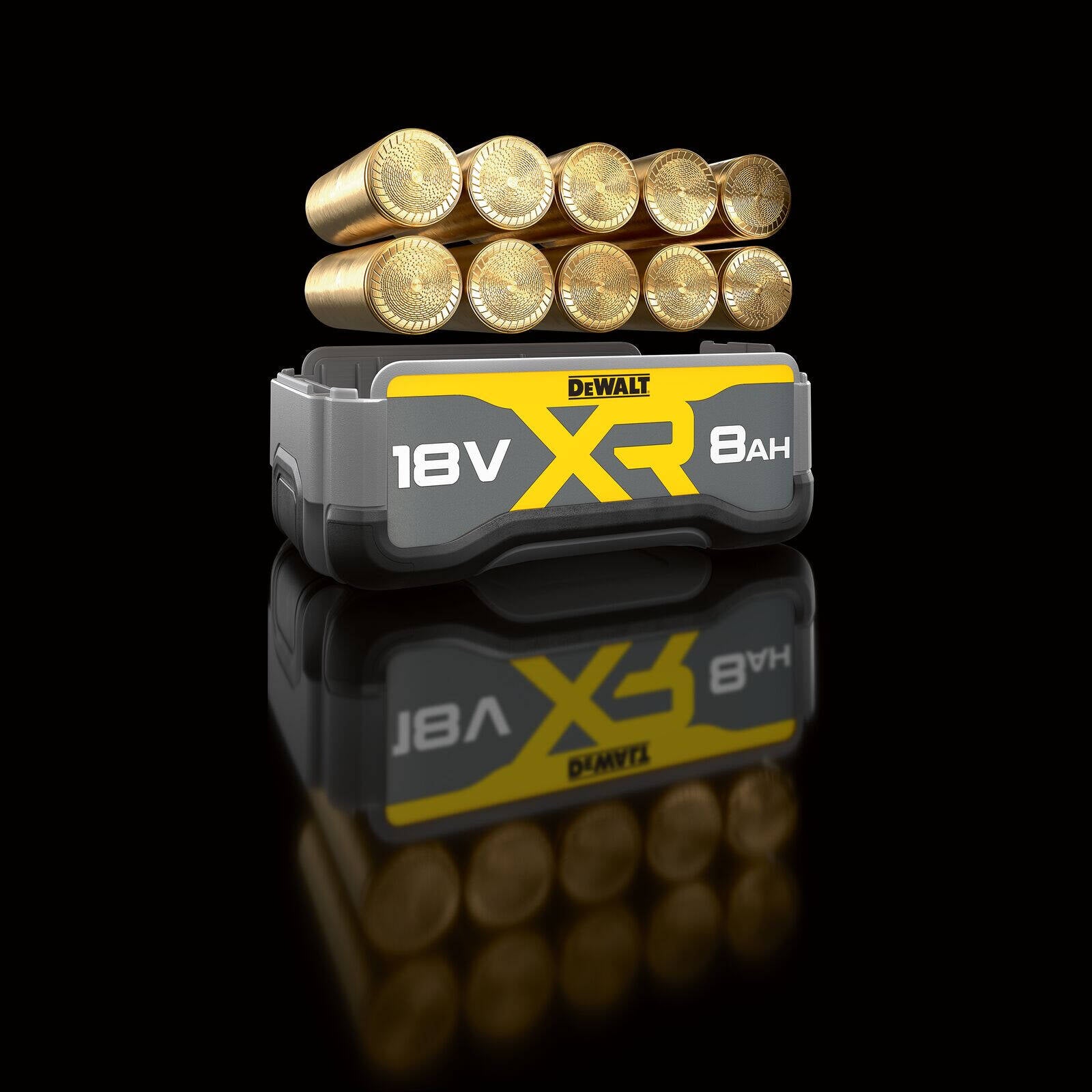 DeWALT 18V XR Tabless 8.0Ah Lithium-Ion Battery DCB1880-XJ