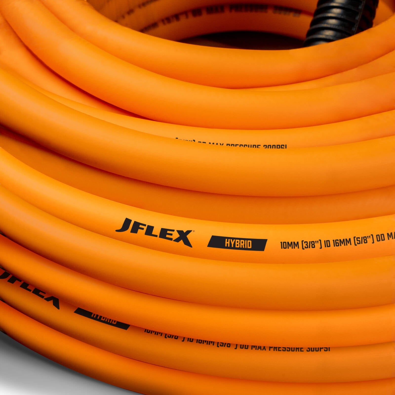 JFLEX Premium Hybrid Air Hose 3/8" 10mm x 30m Orange
