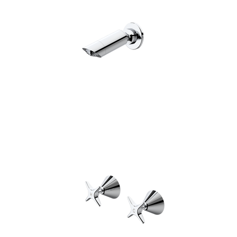 Caroma Elegance II Shower Set - 9L/min - Chrome - WELS 3 Star - 150mm x 75mm x 150mm - SuperSaverAU - view 1