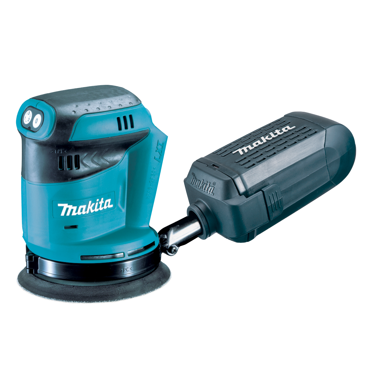 Makita 18V Cordless Random Orbital Sander DBO180Z - 123mm, Variable Speed, Skin Only