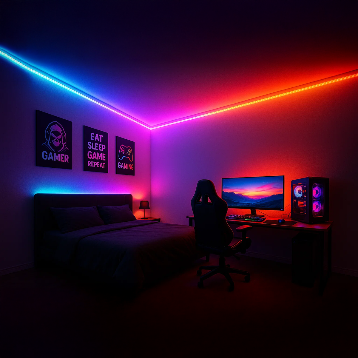 Arlec Grid Connect Smart 5m RGBW LED Strip Light, 18W 24V Indoor ALD563HA