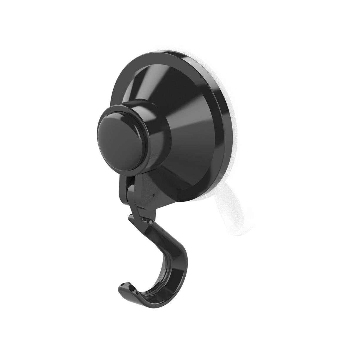 Naleon 3kg Black ABS Super Suction Hook