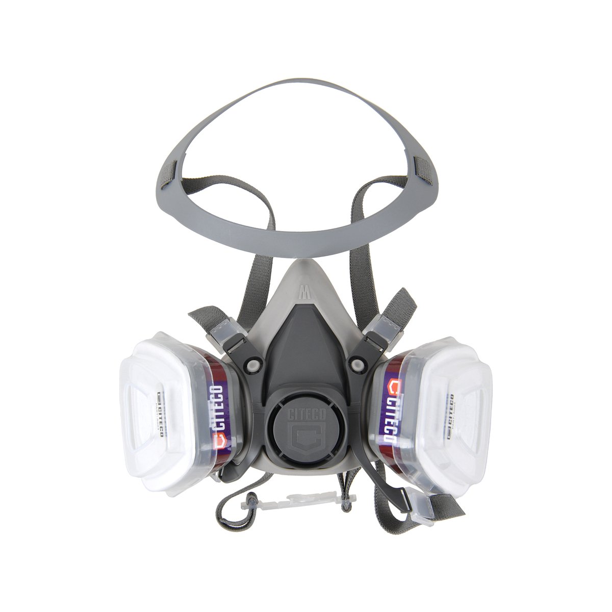 Citeco Half Face Respirator A1P2 Kit, Organic Vapour & Particle Protection
