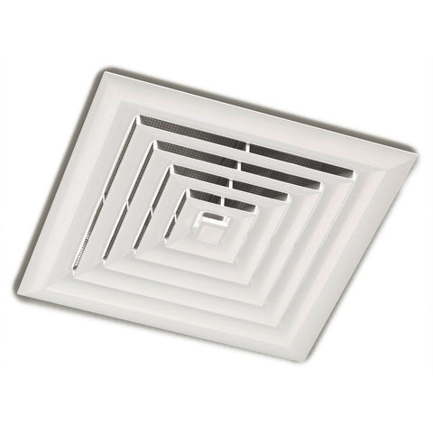 Bradford Whirlymate Ceiling Grille Vent 352mm ABS Polymer White - SuperSaverAU - view 1
