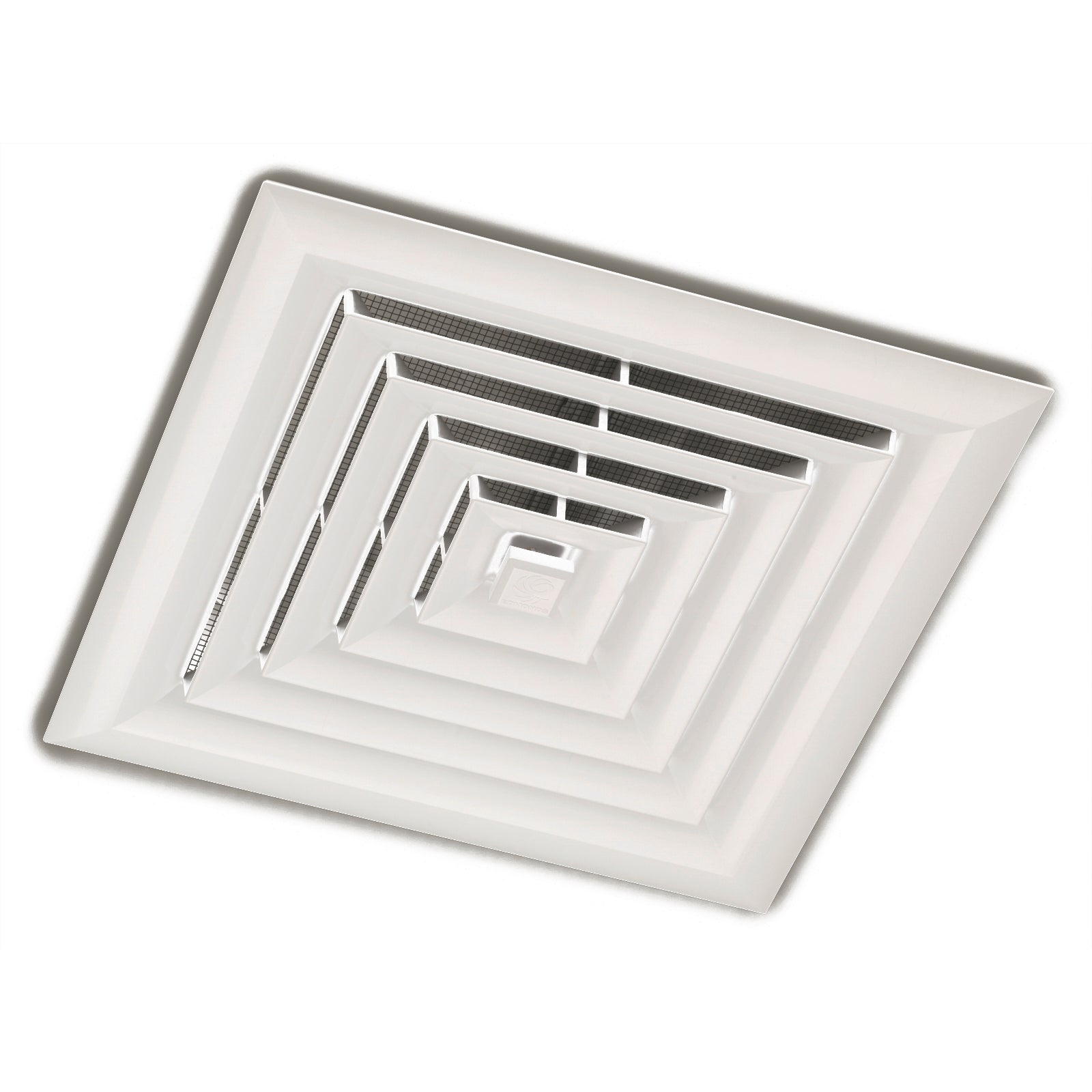Bradford CSR WhirlyMate Ceiling Grille Vent White 352mm - ABS Polymer Wildlife Guard