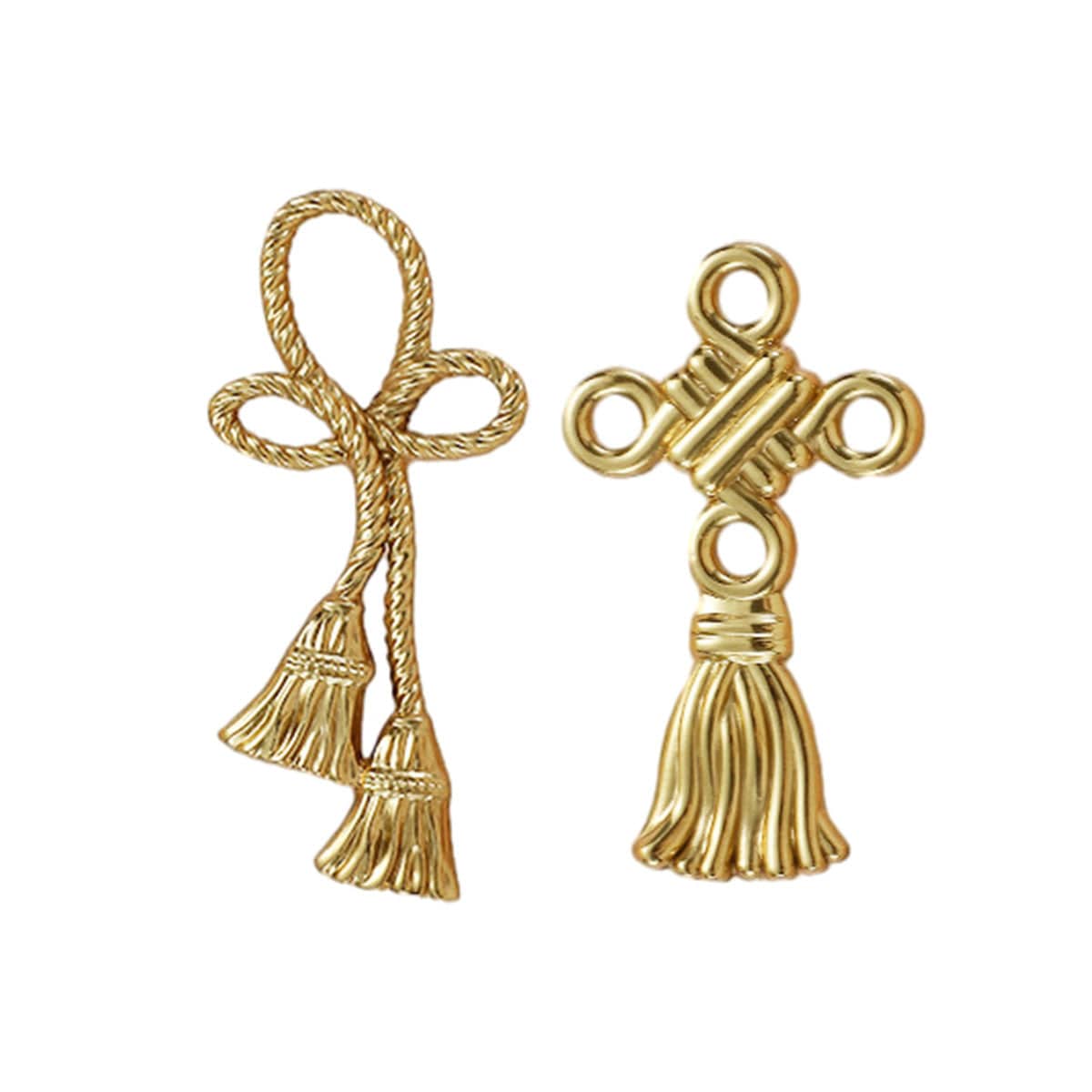 Decorative Cabinet Handle with Electroplated Finish - Chinese Knot - view 3
