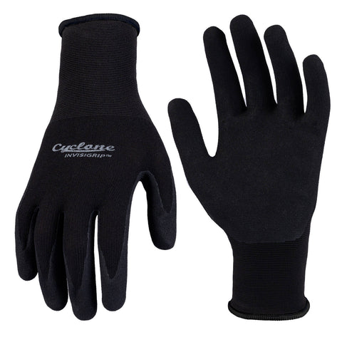 Cyclone Invisigrip Tough Gardening Gloves X-Large, Nylon, Water Resistant