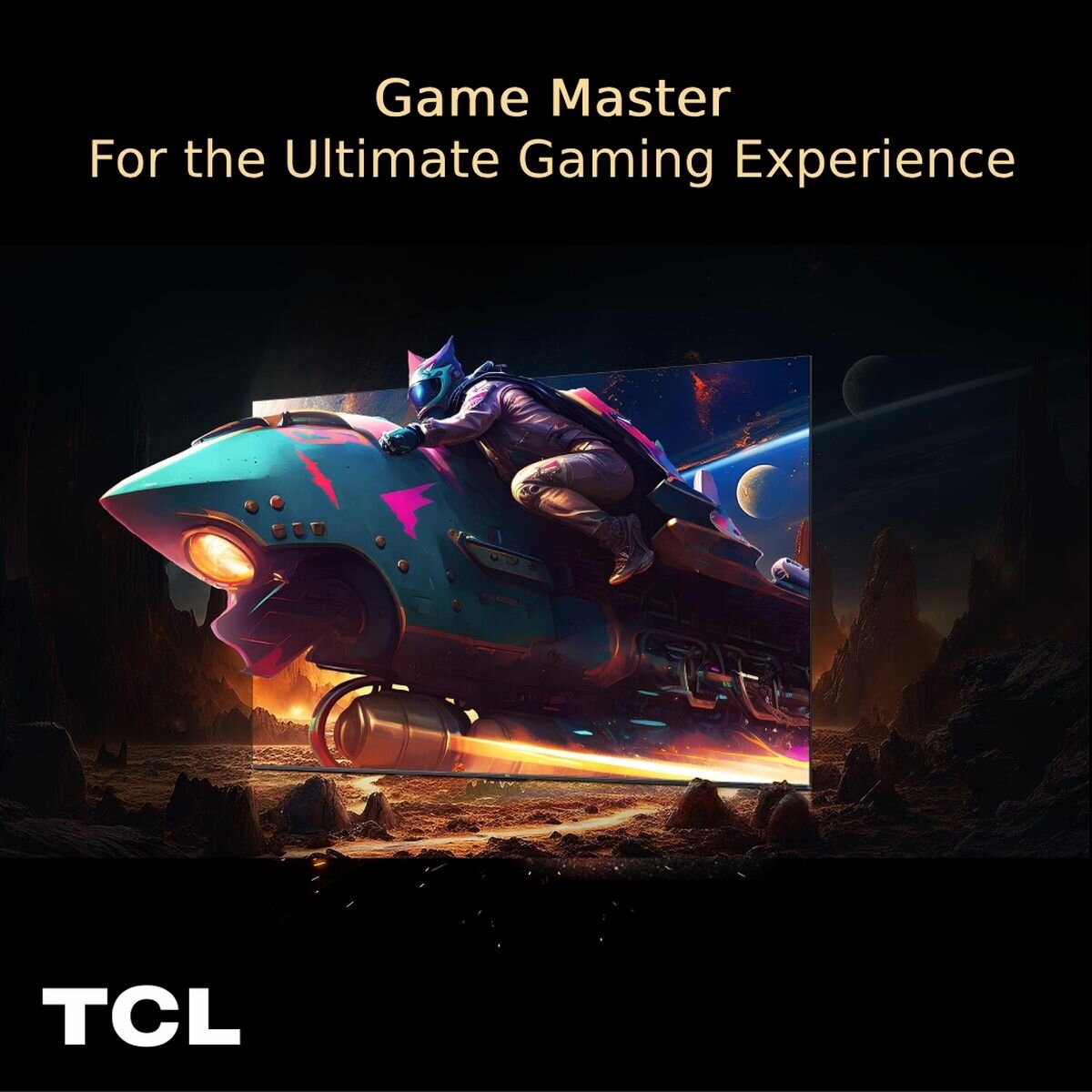 TCL C7K 50-Inch 4K Premium QD-Mini LED Google TV - 120Hz Native Refresh Rate, Dolby Vision - 50C7K